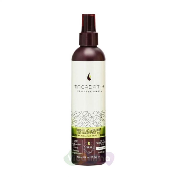 Macadamia Кондиционер-спрей несмываемый WEIGHTLESS MOISTURE LEAVE-IN CONDITIONING MIST