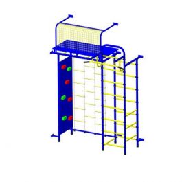 Детский спортивный комплекс Пионер 10Л со скалодромом