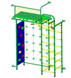 Детский спортивный комплекс Пионер 10СМ со скалодромом