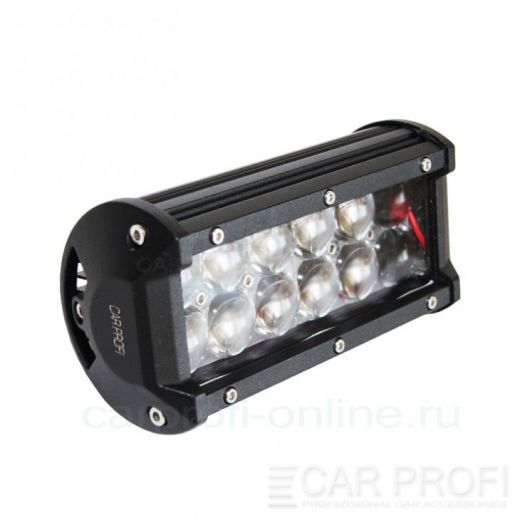 Балка линза CP-4DS-36 Spot (36W, два ряда, чипы 3W CREE, линзы)