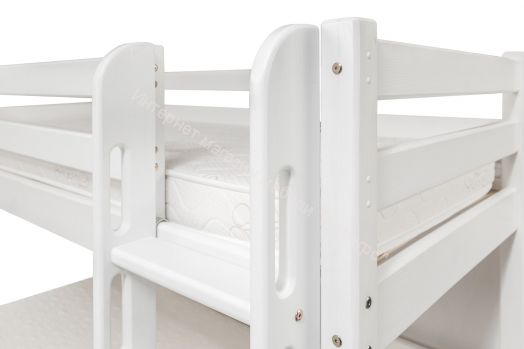 Авалон двухъярусная кровать  с прямой лестницей