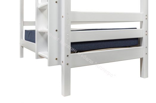 Авалон двухъярусная кровать  с прямой лестницей