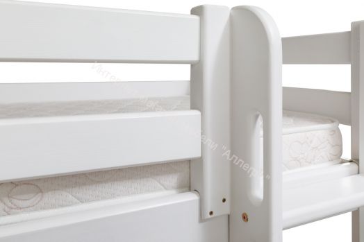 Авалон двухъярусная кровать  с прямой лестницей