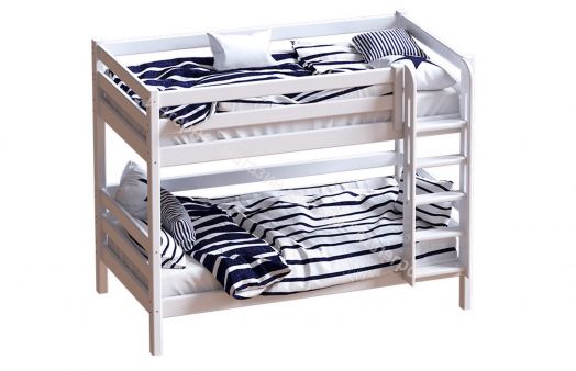 Авалон двухъярусная кровать  с прямой лестницей