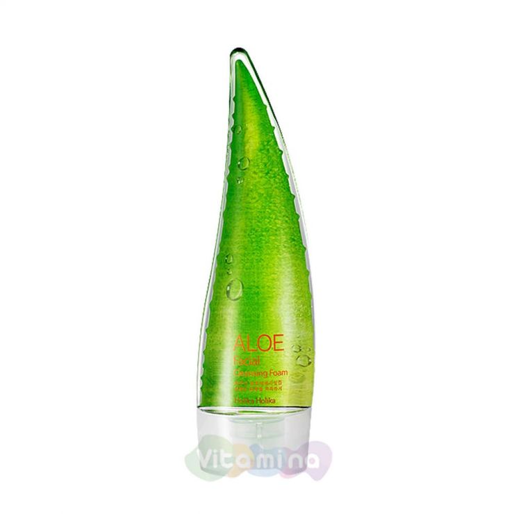 Holika Holika Пенка очищающая с Алоэ Aloe Cleansing Foam
