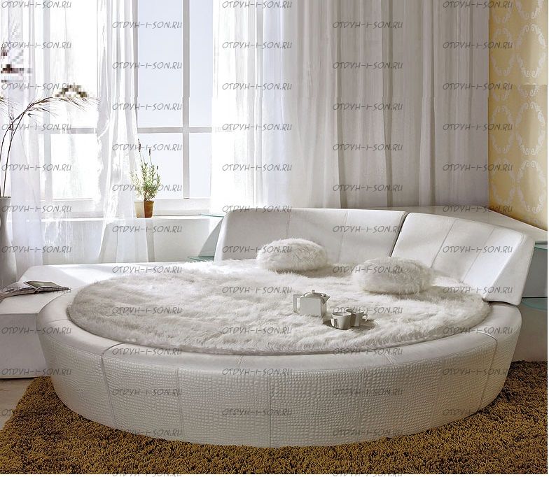 Кровать круглая Амстердам 1117 б/о