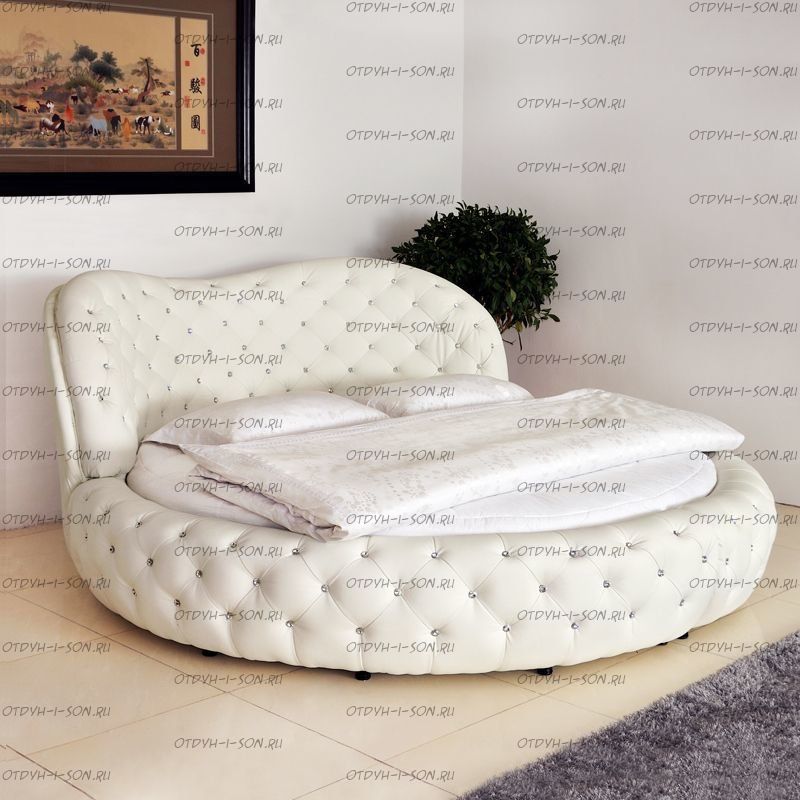 Кровать круглая Амстердам 1050 (б/о)