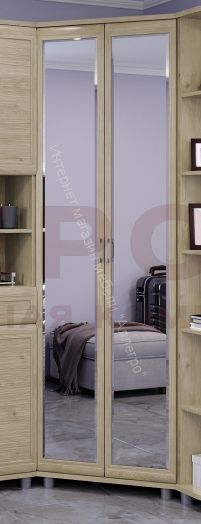 Шкаф ШК-2816 угловой Мелисса