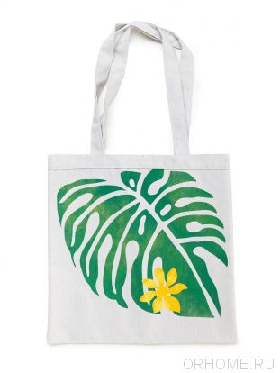 Сумка-шоппер  "Монстера"