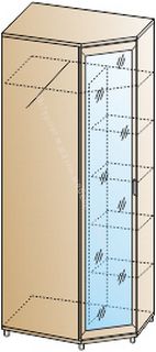 Шкаф ШК-2818 угловой Мелисса