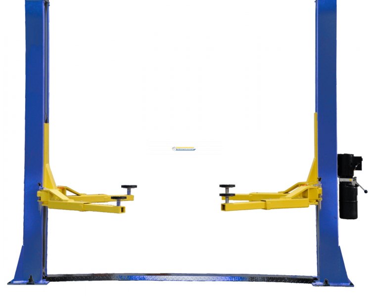 Подъёмник эл/гидр. 2-х ст. 3.2 т. нижн. синхронизация, синий