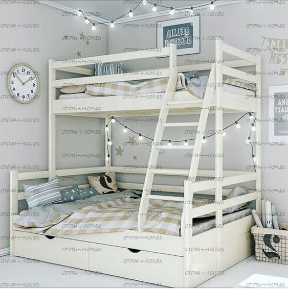 Кровать двухъярусная Алина