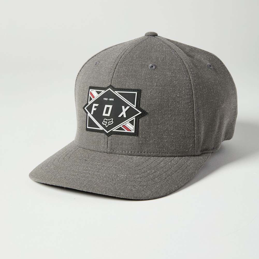 Fox Burnt Flexfit Pewter бейсболка