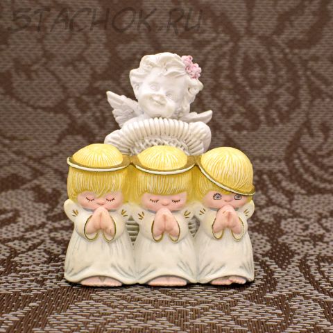 Брошь "Три ангелочка" (Hallmark США)