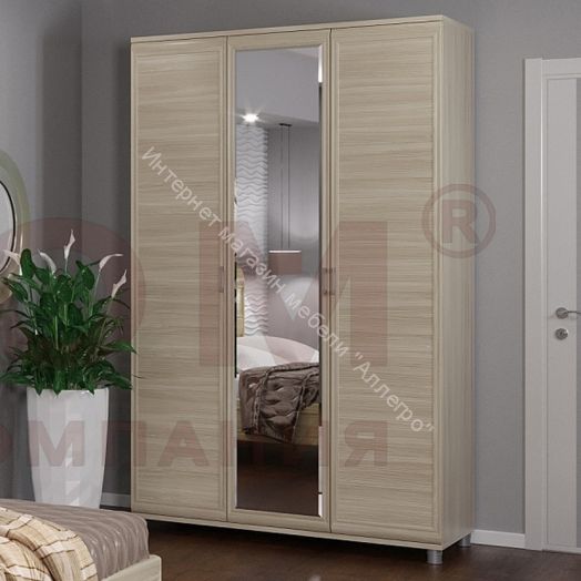 Шкаф ШК-2801 для одежды и белья Мелисса