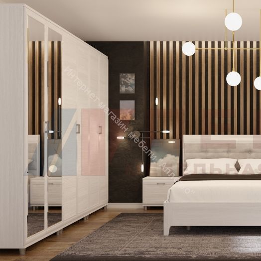 Шкаф ШК-2817 для одежды и белья угловой Мелисса