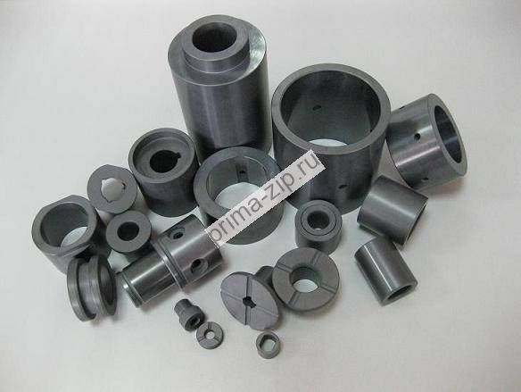 Изделия из карбида кремния SIC  пары трения ,втулки, кольца, подшипники скольжения