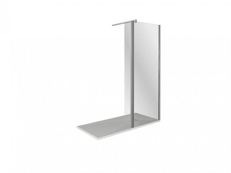 Душевая перегородка BAS WALK IN SP2-100-C-CH