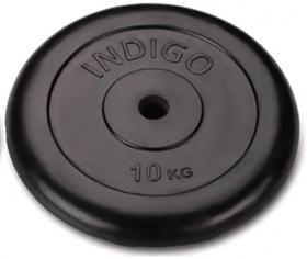 Диск обрезиненный INDIGO IN122 d26мм 10кг