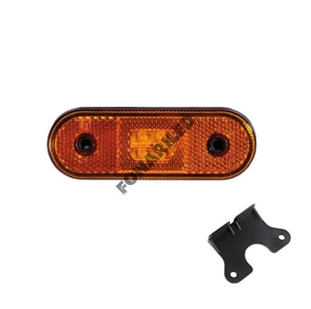 Светодиодные габариты на прицеп GF-U-4SMD-Orange оранжевый