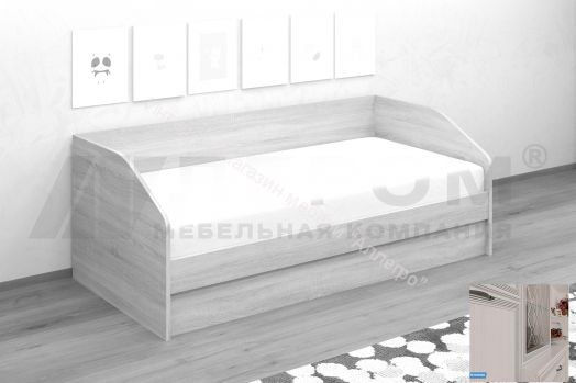 Кровать КР-118 с П/мех. (0,9х1,9) Карина