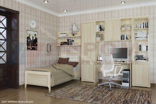 Кровать КР-1025 (0,9х1,9) Карина