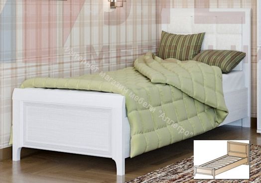 Кровать КР-1025 (0,9х1,9) Карина