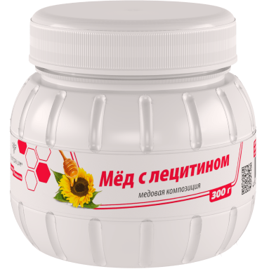 Мед с лецитином 300г