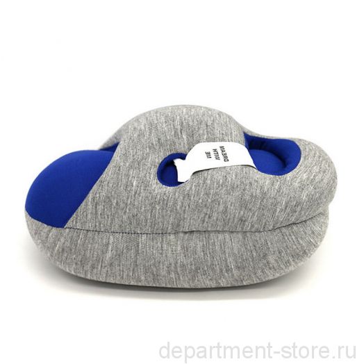 Подушка для сна за столом Napping Pillow, цвет Серый с Синим