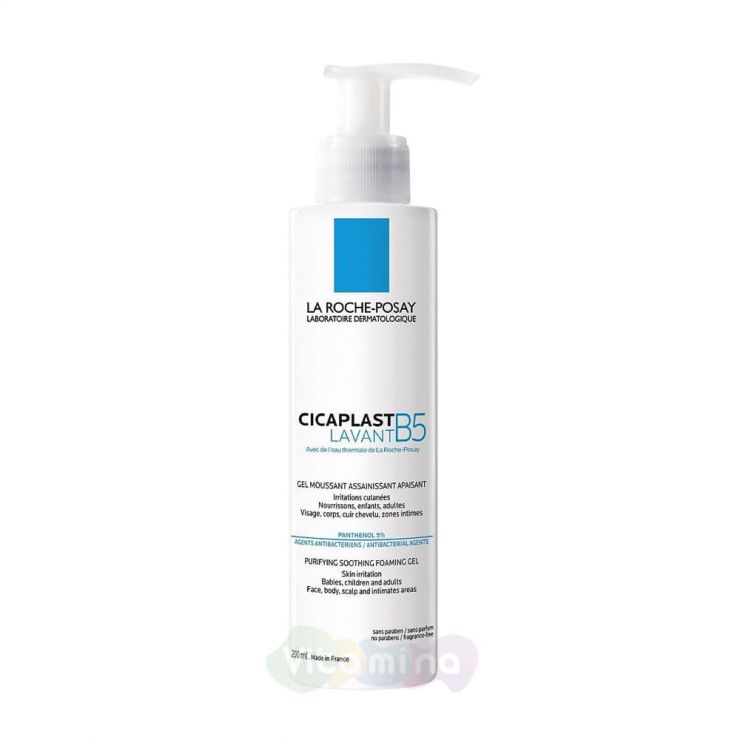 La Roche-Posay Cicaplast B5 Очищающий гель для лица и тела для младенцев