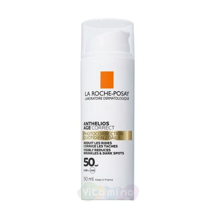 La Roche-Posay Anthelios Солнцезащитный антивозрастной крем для лица SPF50, 50 мл