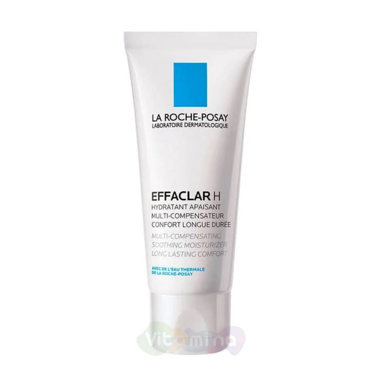 La Roche-Posay Effaclar H Мультивосстанавливающее увлажняющее успокаивающее средство, 40 мл