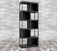 Стеллаж Кубо Лофт (76х35х189)