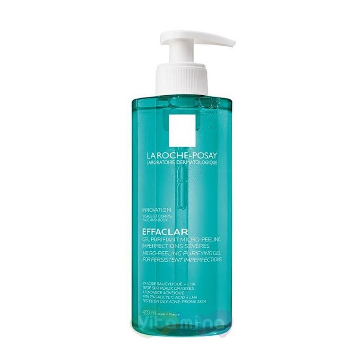 La Roche-Posay Effaclar Микроотшелушивающий очищающий гель для кожи с ...