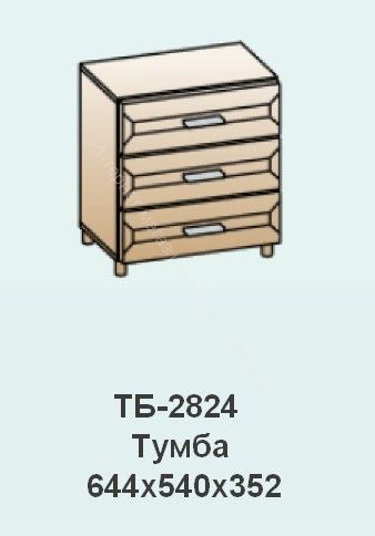 Тумба ТБ-2824 Мелисса