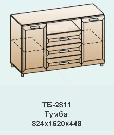 Тумба ТБ-2811 Мелисса