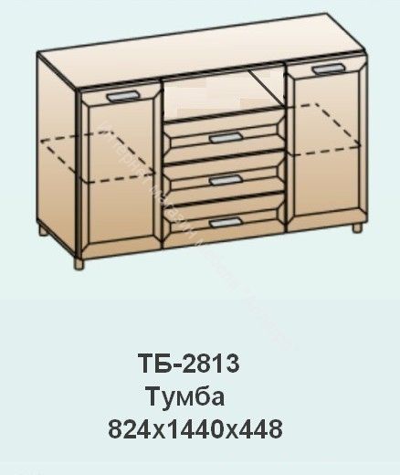 Тумба ТБ-2813 Мелисса