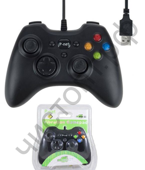 Геймпад USB OT-PCG08 2 стика 12 кноп