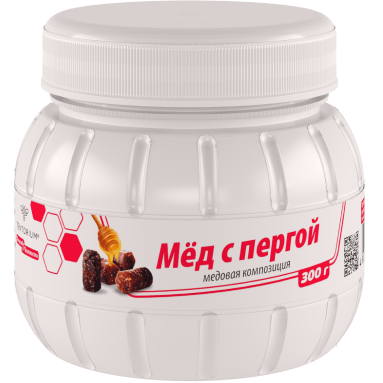 Мед с пергой, 300г