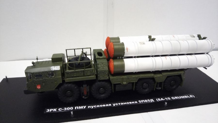 ЗРК  С-300 ПМУ пусковая установка 5П85Д (SA-10 Grumble) (1/72)