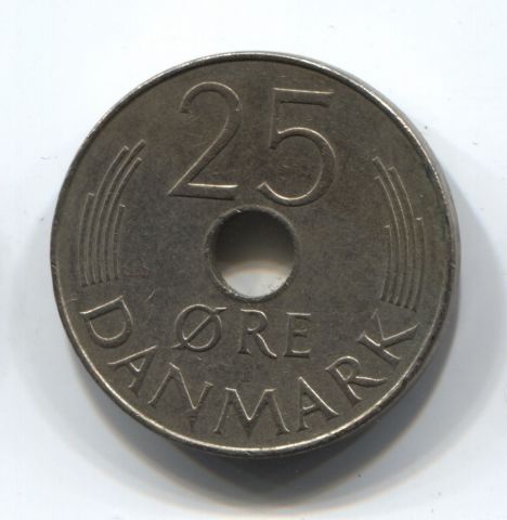 25 эре 1983 Дания