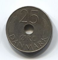 25 эре 1983 Дания