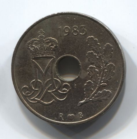 25 эре 1983 Дания