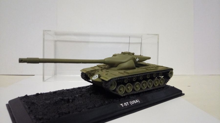 Тяжёлый танк T-57 USA (1/72)