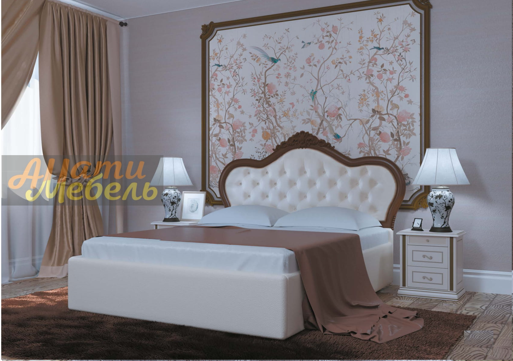 кровать Афина 2 с п/м 1500*2000
