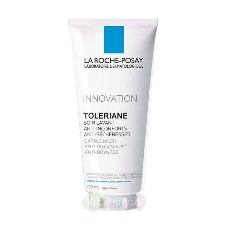 La Roche-Posay Toleriane Caring Wash Мягкий гель-уход без пены для чувствительной кожи