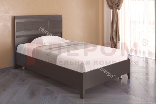 Кровать КР-2861  (1,2х2,0) с  жестким изголовьем Мелисса