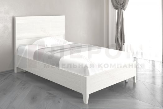 Кровать КР-2861  (1,2х2,0) с  жестким изголовьем Мелисса