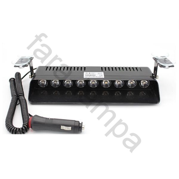 Мигалка под лобовое стекло светодиодная