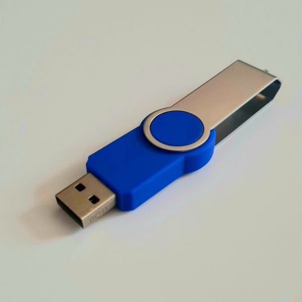 Синие флешки Swing 8 Gb